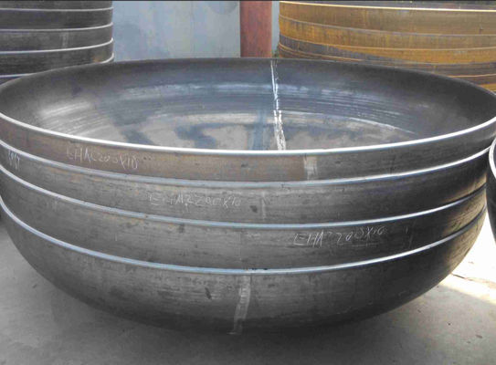 अर्ध अण्डाकार डिश सिर