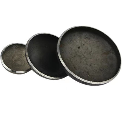 LN2 Q235 टैंक फ्लैट डिश हेड कोटिंग कार्बन स्टील 89mm 100mm