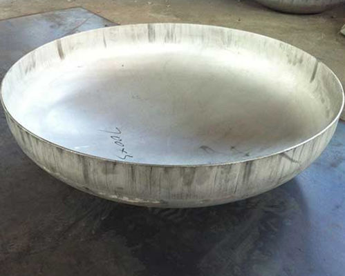 हीट एक्सचेंजर भागों के लिए टोरिसफेरिकल स्टील डिश एंड्स हेड