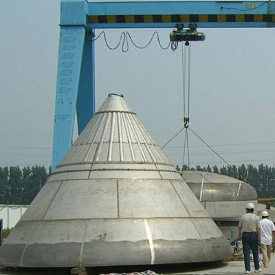 स्टेनलेस स्टील टोरिकोनिक शंकु सिर मुकुट सिर फनल प्रकार कवर