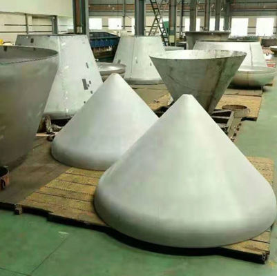 टैंक बॉयलर शंक्वाकार सिर बड़े व्यास दीर्घवृत्त सिर ISO9001