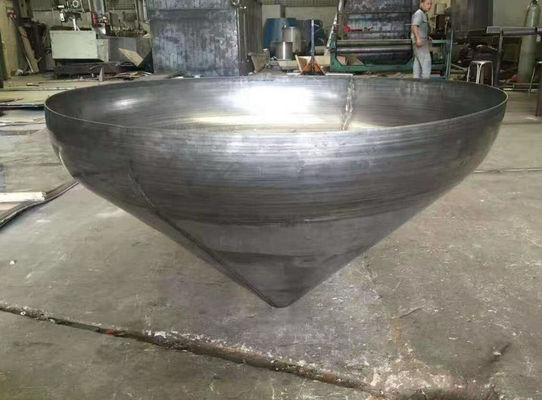 कार्बन स्टील शंकु सिर 6 मिमी - 200 मिमी बाहरी व्यास फ्लैट तल सिर