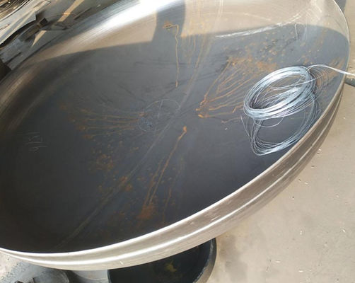 स्टेनलेस स्टील फ्लैट डिश सिर