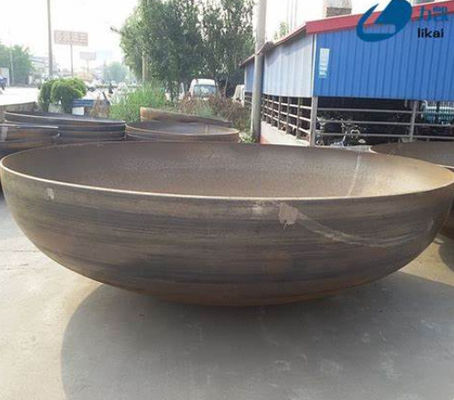 वेल्डिंग कनेक्शन केवल डिश अनुकूलन विकल्पों के साथ शंकु टैंक सिर