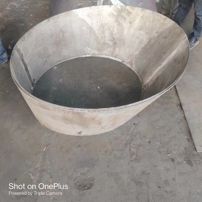 अनुकूलित फ्लैंग्ड डिश हेड्स दबाव वाहिकाओं के लिए दीर्घवृत्तीय डिश हेड्स