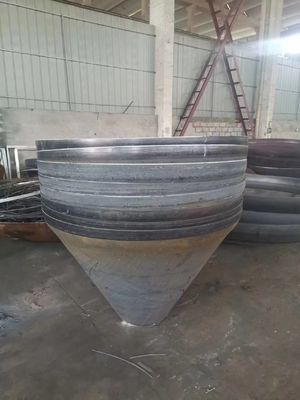 ASME VIII Div. 1 डिजाइन कोड औद्योगिक के लिए वेल्डेड कनेक्शन कार्बन स्टील पाइप टोपी